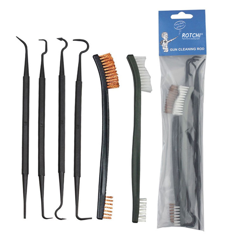 6 PCS Plastic Peniculus et Pick vel Hooks Set