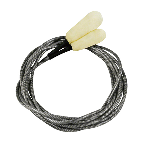 Spuma swab cum longi funis specimen trahendi per dolium airgun velox purgatio, 4.5mm vel .223/5.56mm.