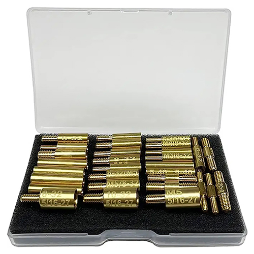 Gun Purgatio Rod Fitting adaptors 30 Pcs Pack 5-40 8-32 10-32 5/16-27 M3 M4 M5 Sequela in Masculinum et Female Rod Connector
