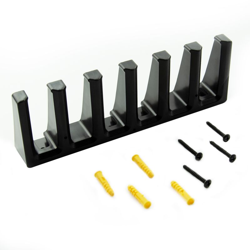 Firmus ABS Wall Mount Magazine Holder Storage Rack for 6xPMAG
