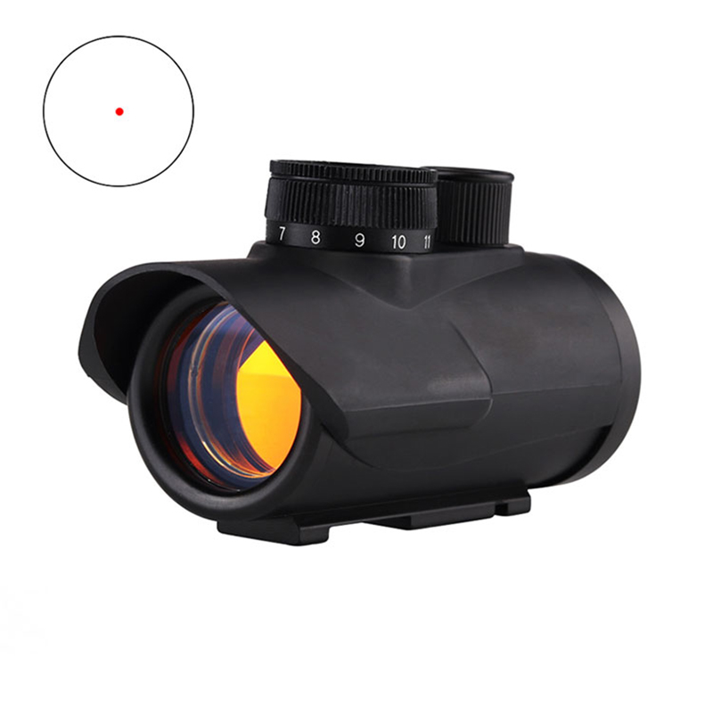 Tactical Hunting 1x30 Red Dot Holographic Visus RGB Dot Visus In 11/20mm Picatinny Textor Rail Mount