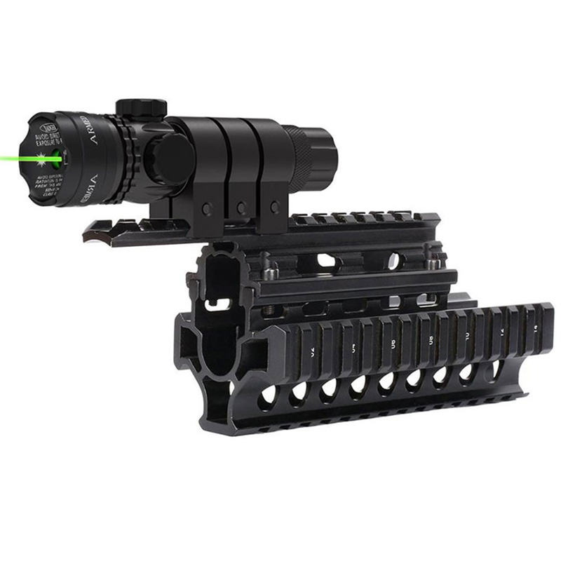 Venatio Rifle Pistol Glock Picatinny Rail Mount Green Dot Sight Laser scope For pistol