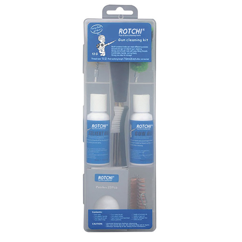 Perspicuus Box Airgun Gun Purgatio Ornamentum cum Oleo Utrem